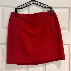H&M Rust Mini Skirt (Size 8). Great condition!
